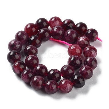Dyed Natural Malaysia Jade Beads Strands(G-G021-01A-04)-3