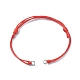 Fabrication de bracelets réglables et écologiques en cordon de polyester ciré coréen(AJEW-JB01195-05)-1