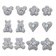 30pcs 6 styles cabochons en r&eacute;sine(FIND-CA0011-45)-1