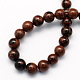 Natural Mahogany Obsidian Round Beads Strands(X-G-S163-4mm)-2