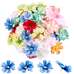 50Pcs Cloth Artificial Carnations, for Wedding Aisle Centerpieces Table Confetti Party Favors Home Decoration, Flower, Dark Orange, 45x16mm(AJEW-SP0003-83A)