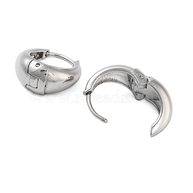 Non-Tarnish 304 Stainless Steel Hoop Earrings(EJEW-L291-002P)-2