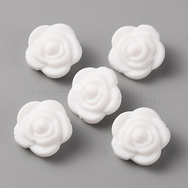 Snow Flower Silicone Beads