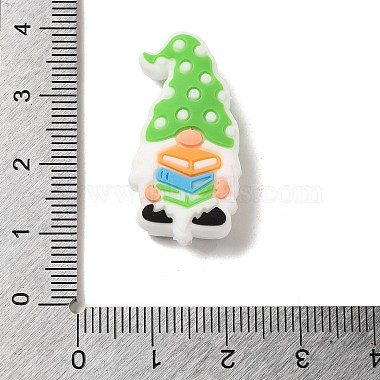 Gnome Food Grade Eco-Friendly Silicone Focal Beads(SIL-C005-05C)-3