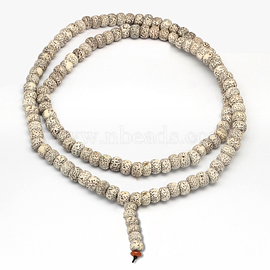 Undyed & Natural Moon and Star Xingyue Bodhi Bead Strands(WOOD-R257-7x9-01)-3