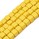 Handmade Polymer Clay Beads Strands(CLAY-S092-78M)-1