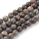 Natural Flower Agate Beads Strands(G-Q462-4mm-34)-1