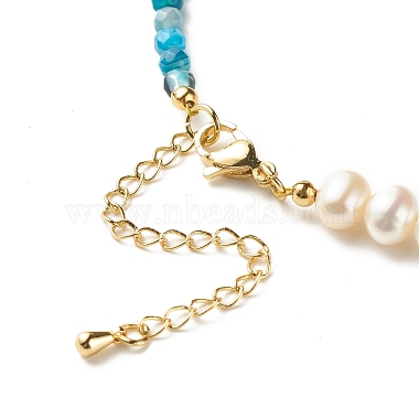 Natural Pearl Beaded Necklace(NJEW-JN03765-01)-6