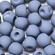 Rubberized Acrylic Beads(OACR-G012-05E)-3