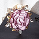 Cloth Rose with Crystal Rhinestone Brooch Pin(JEWB-WH0028-13LG)-4