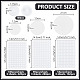 9Pcs 3 Styles PVC Self Adhesive Sealing Sticker(DIY-OC0013-84)-2