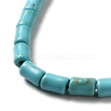 Synthetic Turquoise Dyed Beads Strands(G-E594-10)-3