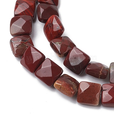 Natural Red Rainbow Jasper Beads Strands(G-K359-B08-01)-4
