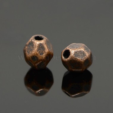 Mixed Color Tibetan Style Alloy Spacer Beads(TIBEB-X0015-NR)-2