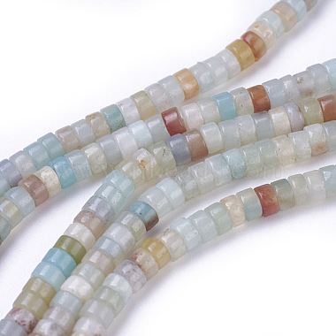 4mm Column Amazonite Beads