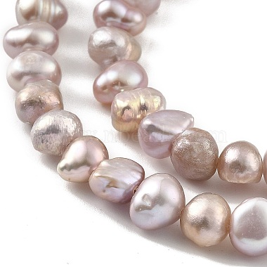 Natural Cultured Freshwater Pearl Beads Strands(PEAR-A006-07D)-4