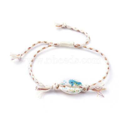 DeepSkyBlue Shell Bracelets