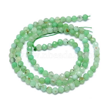 perles de chrysoprase naturelles(G-G106-C01-02)-2