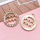 Zinc Alloy Crystal Rhinestone Pendants(WGC2D94-11)-1