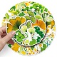 50Pcs Ginkgo Leaf PVC Sticker(PW-WG26859-01)-6