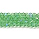 transparentes perles de verre de galvanoplastie brins(GLAA-F029-2mm-D24)-1
