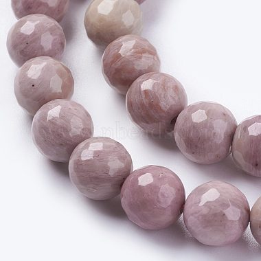 Chapelets de perles en rhodonite naturelle(G-G542-10mm-12)-3