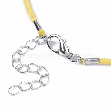Waxed Cotton Cord Necklace Making(MAK-S032-1.5mm-B18)-4