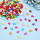 400Pcs Opaque Acrylic Beads(SACR-ME0001-01)-4