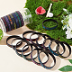 20Pcs 20 Style Motivational Quotes Silicone Cord Bracelets Wristbands(BJEW-WH0020-51B)-4
