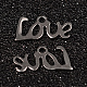 Tarnish Resistant Word Love 304 Stainless Steel Charms(STAS-M249-16)-1