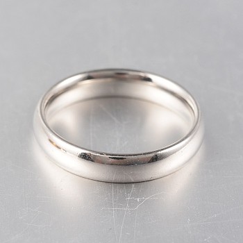 304 Stainless Steel Rings, Stainless Steel Color, 16mm