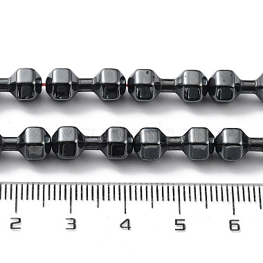 Synthetic Non-Magnetic Hematite Beads Strands(G-H303-B04)-4