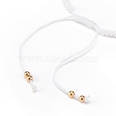 Lampwork Evil Eye & Glass Beaded Bracelet(BJEW-JB08367-06)-5