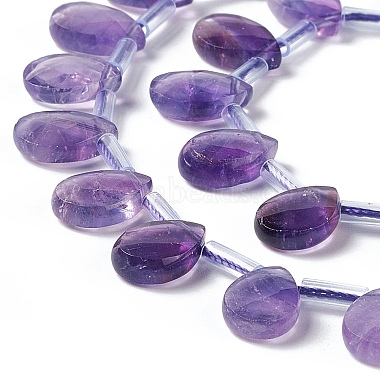 Natürlichen Amethyst Perlen Stränge(G-G805-B17)-4