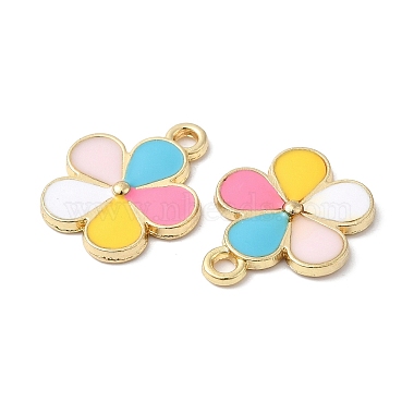 Eco-friendly Alloy Enamel Pendants(PALLOY-M212-12G)-3