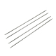 Stainless Steel Double Pointed Knitting Needles(DPNS)(TOOL-R044-240x3.5mm)-1