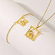 Romantic Mother's Day Jewelry Set with Zirconia Bracelet and Necklace.(IQ6126)-1