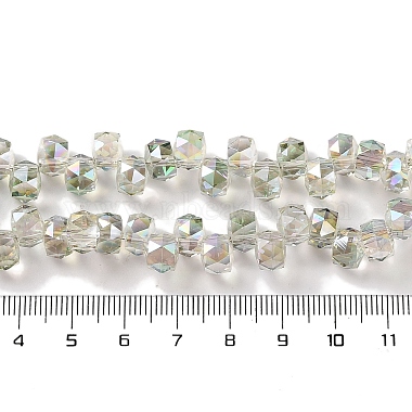 halb regenbogenplattierte galvanisierte Perlenstränge(EGLA-H104-09A-HR02)-4