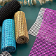 Plastic 24 Rows Rhinestone Mesh Wrap Roll(AJEW-TA0001-09)-16