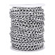 Aluminium Textured Curb Chains(CHA-T001-45S)-1