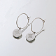 Non-Tarnish Stainless Steel Star Dangle Earrings for Women(CD0332-2)-1