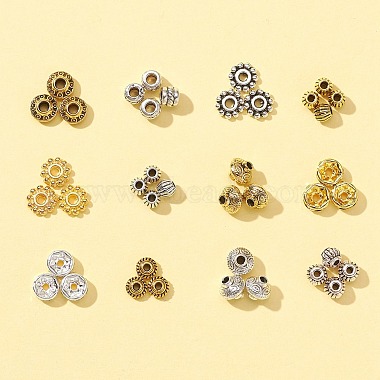 525Pcs 12 Style Brass & Alloy Spacer Beads(DIY-FS0003-36)-4