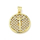Brass with Cubic Zirconia Pendant(FIND-Z023-09C-01)-1
