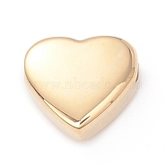 Vacuum Plating 304 Stainless Steel  Beads, Heart, Golden, 11x12x5mm, Hole: 2mm(STAS-A059-07G)