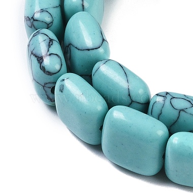 Synthetic Turquoise Beads Strands(G-M435-A15-01)-4