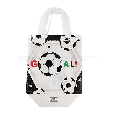 Football Printed Non-Woven Waterproof Tote Bags(ABAG-P012-B01)-2