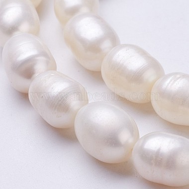 Natural Cultured Freshwater Pearl Beads Strands(PEAR-P002-15)-3