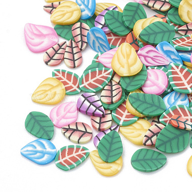 Mixed Color Leaf Polymer Clay