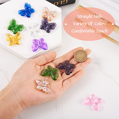 16Pcs 8 Colors Transparent Glass Beads(GLAA-TA0001-16)-4