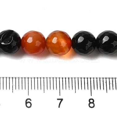 Dyed & Heated Natural Agate Beads Strands(G-P539-D01-05)-5